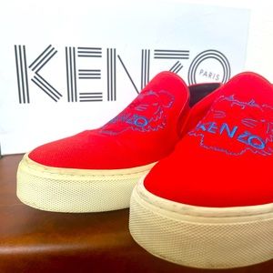Kenzo Skate Slides (red)